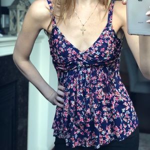 Bright Floral Top